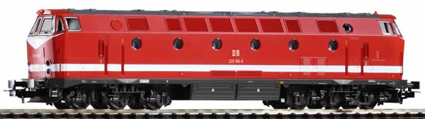 Piko 59839 - German 6-axle Diesel Locomotive BR 229 of the DR