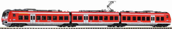 Piko 59896 - 3pc Electric Railcar BR 440 Mainfrankenbahn of the DB AG