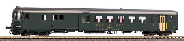 Piko 96752 - BDt EW II Cab Car, Green w/Old Lettering