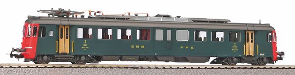 Piko 96822 - Swiss Railcar RBe 4/4 2nd Series - Green w/Old Lettering of the SBB