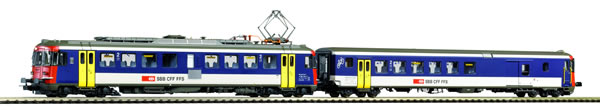 Piko 96854 - Swiss Electric Railcar Set Class Rbe 4/4 of the SBB