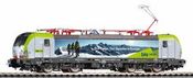 Swiss Electric Locomotive New Alpinisti Vectron of the BLS