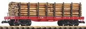 Flatcar w/Log Load