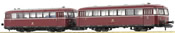German 2 Unit Diesel Railcar BR 798/998 of the DB