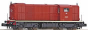 Dutch Diesel locomotive Rh 2400 of the NS (Sound)