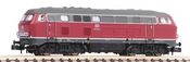 German Diesel Locomotive NR 216 of the DB (Sound)