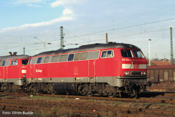 German Diesel Locomotive Class 216 of the DB Cargo