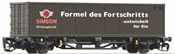 Container carrier wagon Lgs579 Simson of the DR