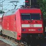 German Electric Locomotive BR 101 Vorserie of the DB AG (Sound)
