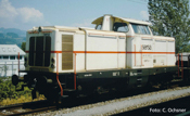 Swiss Diesel Locomotive Am 847 of the Sersa