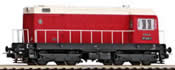 German Diesel locomotive BR 107 of the DR