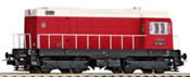 German Diesel locomotive BR 107 of the DR