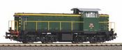 Italian Diesel Locomotive D.141 1003 of the FS (Sound)
