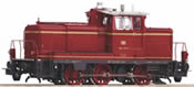 German Diesel locomotive BR 260 of the DB (Sound)