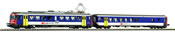 Swiss Electric Railcar Set Class Rbe 4/4 of the SBB