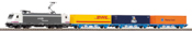 Spanish Starter Set with TRAXX Electric Locomotive & 3 Container Cars of RENFE