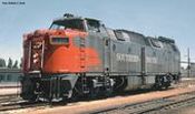 USA Diesel Locomotive KM4000 9001 of the Southern Pacific
