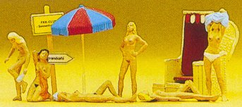 Preiser 10107 - Nude sun bathers       6/