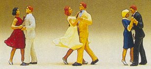 Preiser 10120 - Couples dancing        3/
