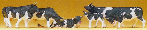 Preiser 10155 - Cows assorted          6/
