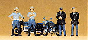 Preiser 10191 - French police w/2 motor4/