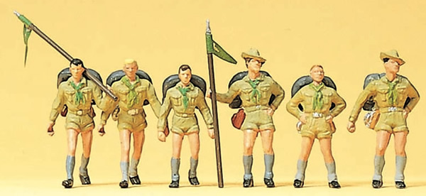Preiser 10260 - Boy Scouts             6/