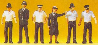 Preiser 10371 - Policemen Great Britain