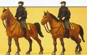 Preiser 10397 - US Mounted police