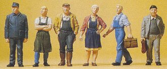 Preiser 10472 - Village Workers 6/