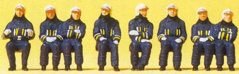 Preiser 10483 - Firemen Driver & Crew 8/
