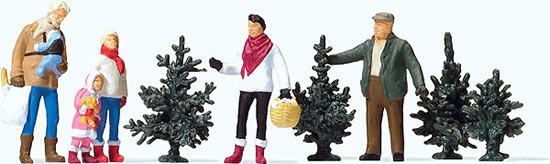 Preiser 10627 - Christmas tree sales