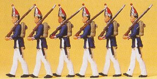 Preiser 12189 - 1800 guards marching