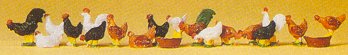 Preiser 14168 - Chickens              18/