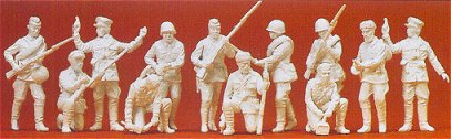 Preiser 16530 - USSR Infantry Men 12/