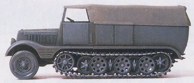 Preiser 16538 - German Half-Track Vehicle