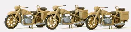 Preiser 16572 - Motorcycle BMW R 12 3/