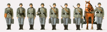 Preiser 16585 - Infantry Riflemen 9/