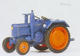 Preiser 17925 - Lanz D2416 tractor blue