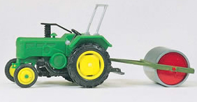 Preiser 17929 - Farm Tractor w/Roller