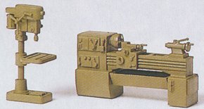 Preiser 18355 - Drill press & lathe