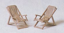 Preiser 18359 - Folding lawn chairs
