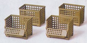 Preiser 18363 - Steel storage baskets