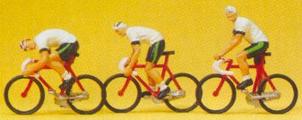 Preiser 25001 - Cycle Racers Team B-wh