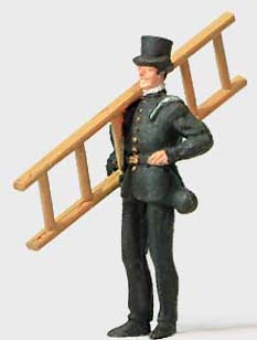 Preiser 28080 - Chimney Sweep w/Ladder