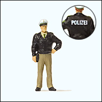 Preiser 28114 - Emergency Personnel -- German Traffic Policeman