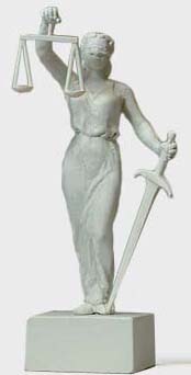 Preiser 29076 - Lady Justice Statue