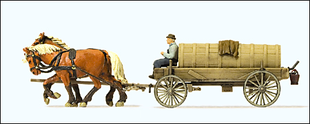 Preiser 30414 - Farm Equipment -- Liquid Manure Wagon 