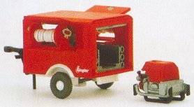 Preiser 31112 - Fire fighting trailer