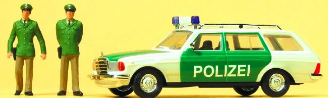 Preiser 33251 - Police Officers w/Car