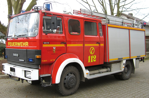 Preiser 35032 - Fire squad tender